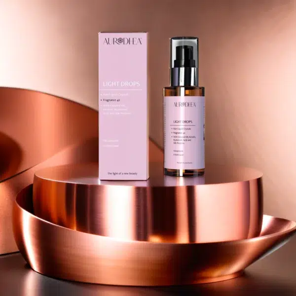 Light drops avec huile de lin, kératine, acide hyaluronique & protéines de soie | PARFUM 7 CAP20B 50ml
