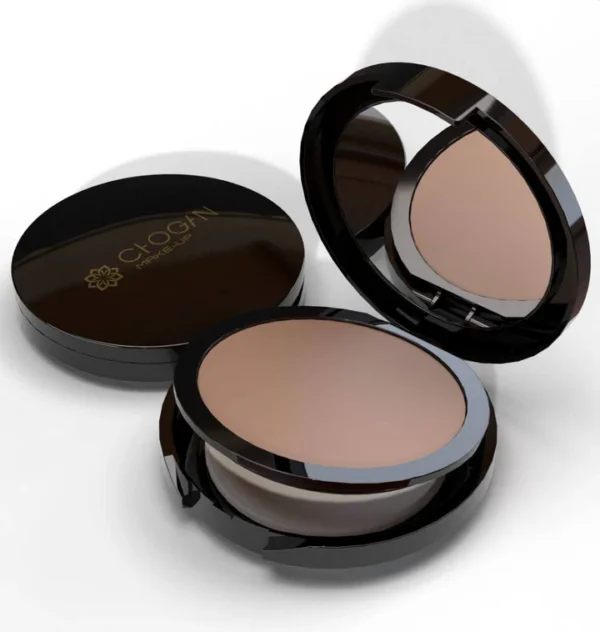 POUDRE COMPACTE ‘WARM SHADE’ – NATURAL CHOGAN